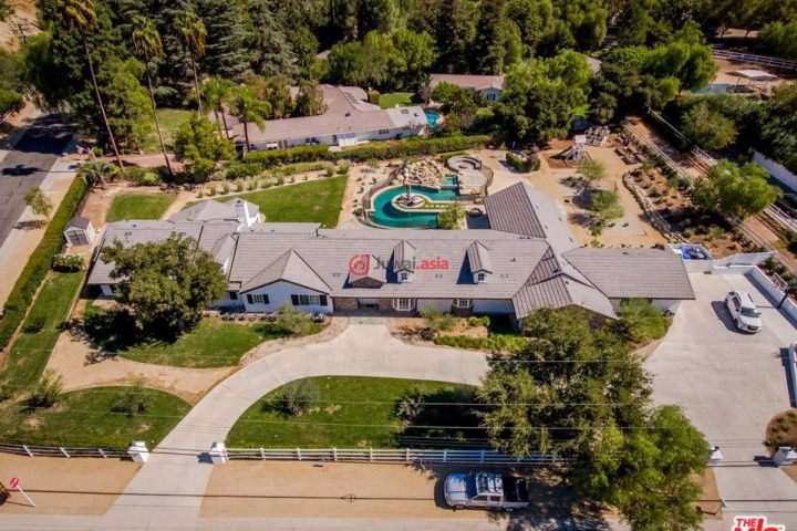 美国加州隐山5卧6卫的房产